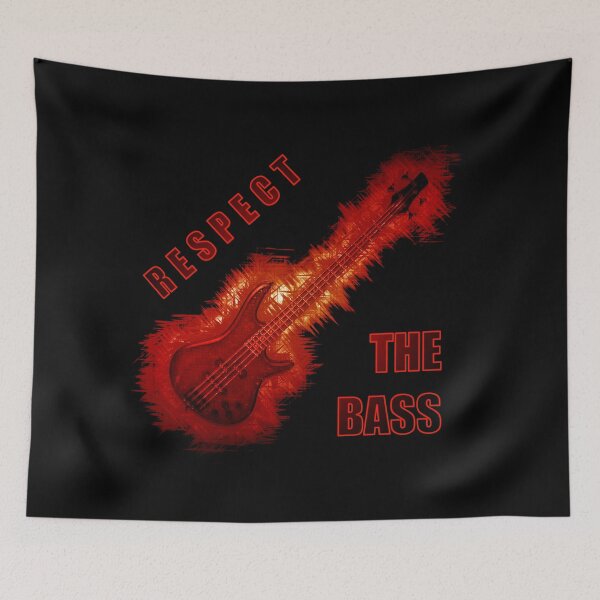 Item preview, Cool bass guitar design designed and sold by JEProjectMedia.