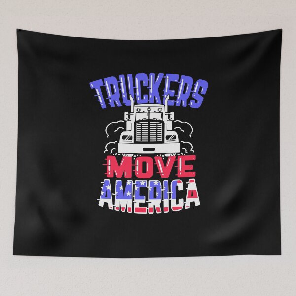 Item preview, Truckers Move America designed and sold by Betsytiptoe.