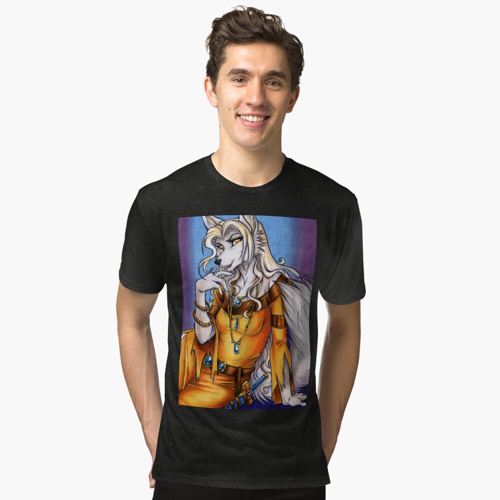 Item preview, Tri-blend T-Shirt designed and sold by cybercat.