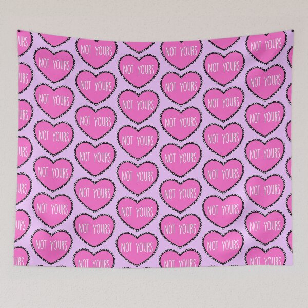 Item preview, not yours heart designed and sold by charleydoodles.