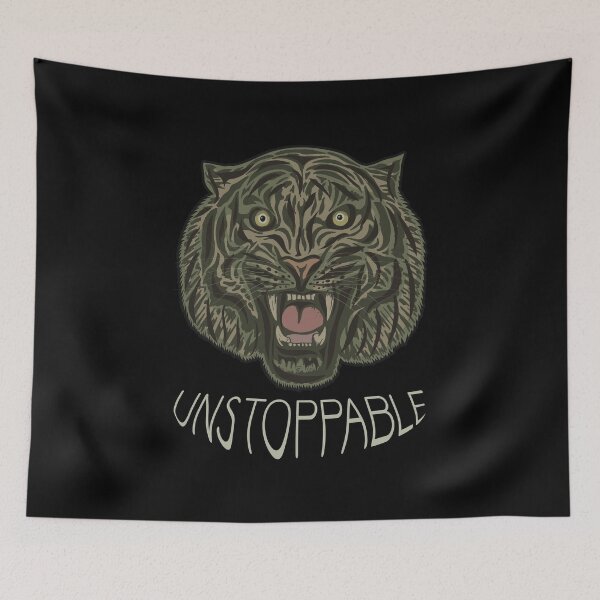 Item preview, Unstoppable Army tiger designed and sold by portokalis.