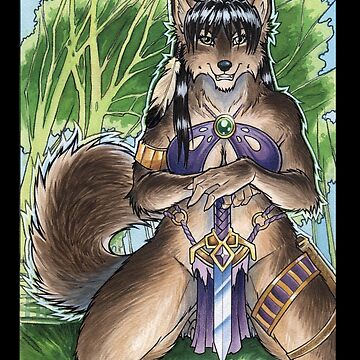 Artwork thumbnail, Forest Werewolf  by cybercat