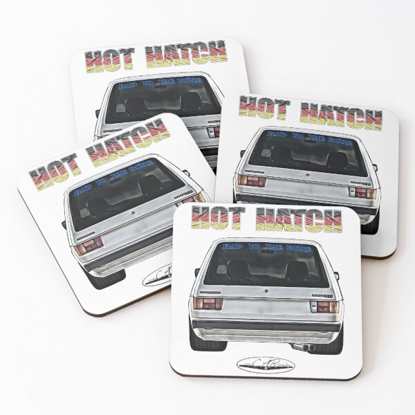 Item preview, Hot Hatch Auto Hotrod Muscle Car Oldtimer Youngtimer Custom german Rally designed and sold by Synonym9.