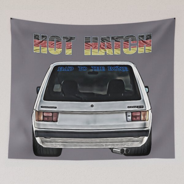 Item preview, Hot Hatch Auto Hotrod Muscle Car Oldtimer Youngtimer Custom german Rally designed and sold by Synonym9.