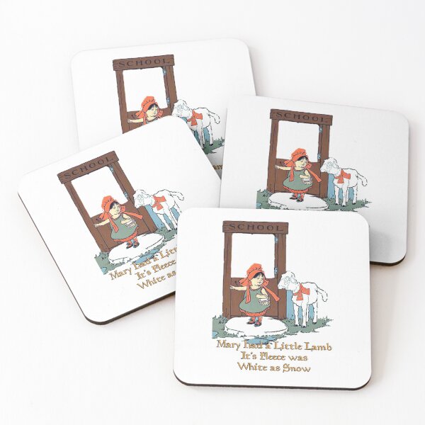 Item preview, MARY HAD A LITTLE LAMB (#3 clear background with text) designed and sold by johndhalsted.