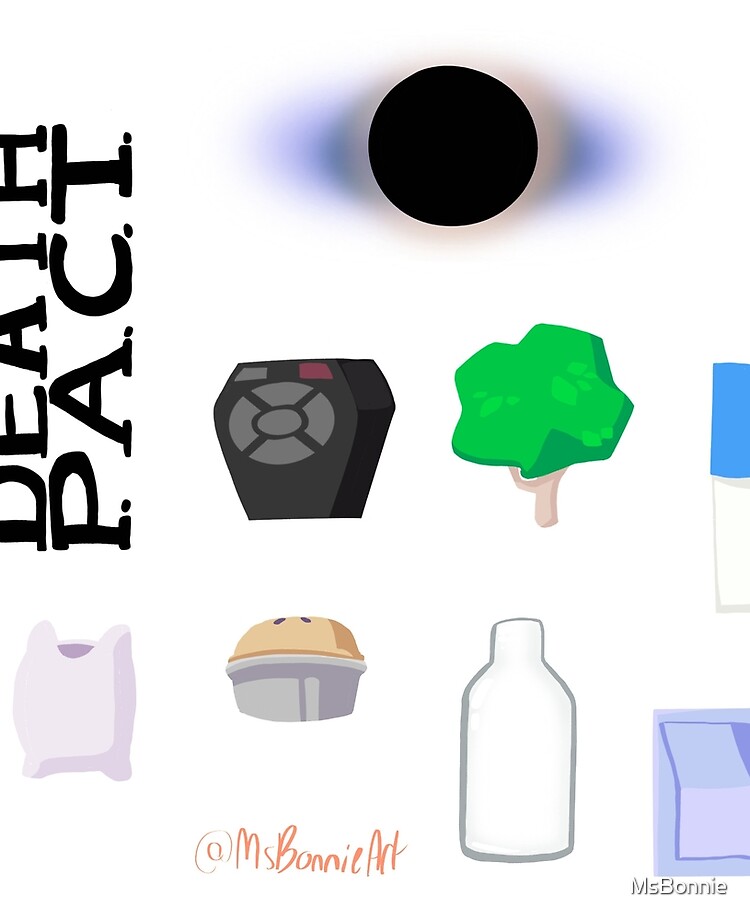 BFB Death Pact Team Sticker Pack (Plain Assets) Poster for Sale