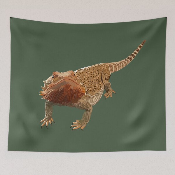 Item preview, Spike the Bearded Dragon designed and sold by Quick Brown Fox Canada.