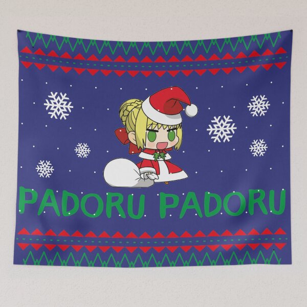 Item preview, Padoru Christmas Sweater designed and sold by Nyaxxy.
