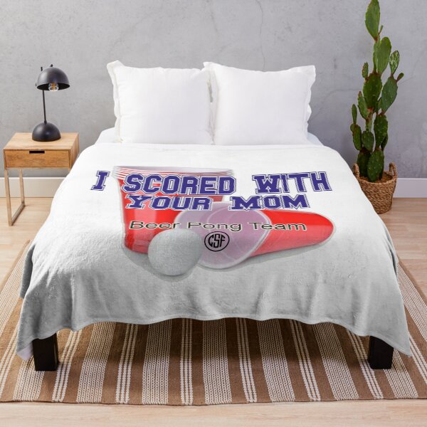 Item preview, I Scored With Your Mom - Beer Pong Team designed and sold by crazy-s-factory.
