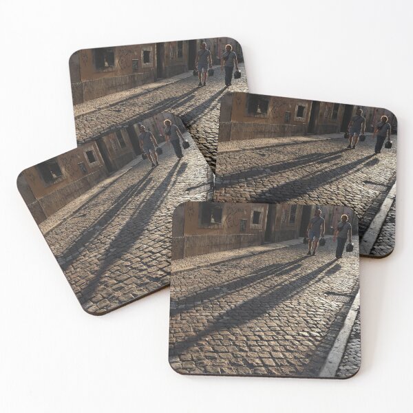 Item preview, Long shadows, Lisbon - Street Photography designed and sold by gemgemshop.