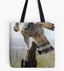 Gray Hawk Tote Bag
