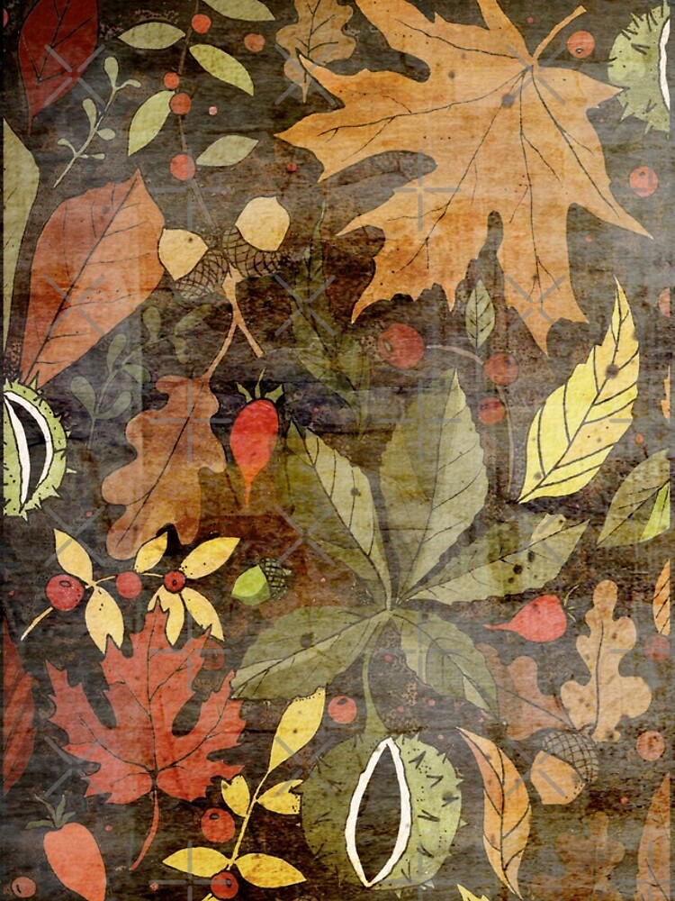 Thumbnail 4 of 4, iPhone Case, Fall pattern designed and sold by katherineblower.