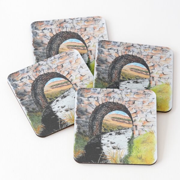Item preview, Bridge in Scotland designed and sold by erinyoungart.