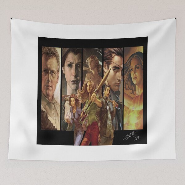 Item preview, Buffy the vampire Slayer Season 8 motion comic gang Scoobies art designed and sold by Peachpanic96.