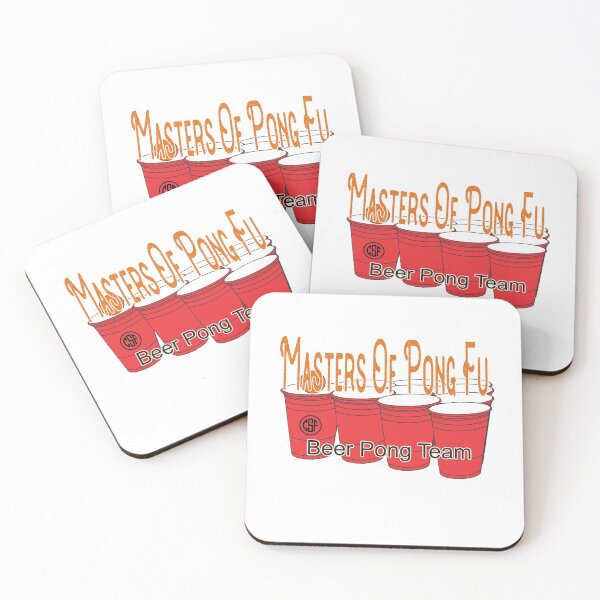 Item preview, Masters Of Pong Fu - Beer Pong Team designed and sold by crazy-s-factory.