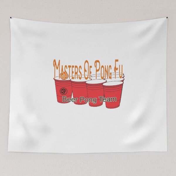 Item preview, Masters Of Pong Fu - Beer Pong Team designed and sold by crazy-s-factory.
