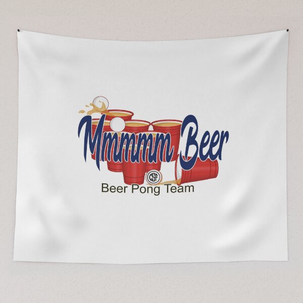 Item preview, Mmmmm Beer - Beer Pong Team designed and sold by crazy-s-factory.