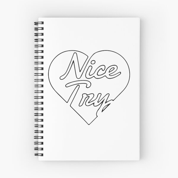 Item preview, nice try heart transparent designed and sold by charleydoodles.