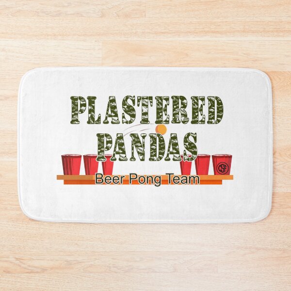 Item preview, Plastered Pandas - Beer Pong Team designed and sold by crazy-s-factory.