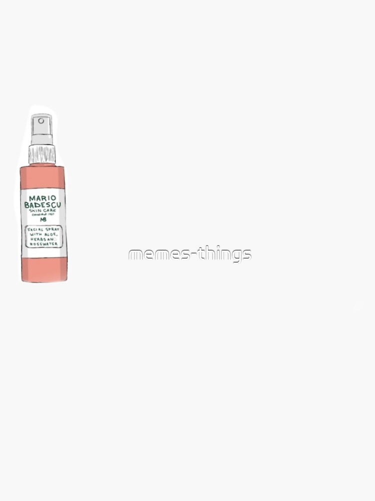 "Perfume bottle drawing" Sticker for Sale by memesthings Redbubble