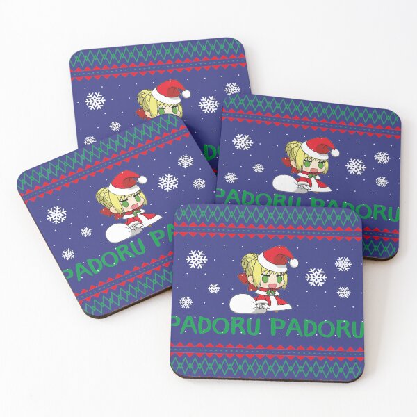 Item preview, Padoru Christmas Sweater designed and sold by Nyaxxy.
