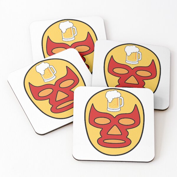 Item preview, Beer Luchador Mask designed and sold by fearcity.