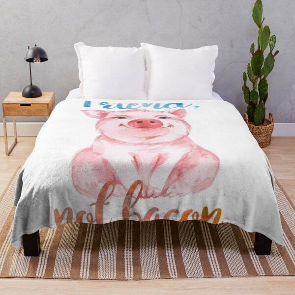 Item preview, Friend not Bacon - Go Vegan! designed and sold by WittyMillennial.