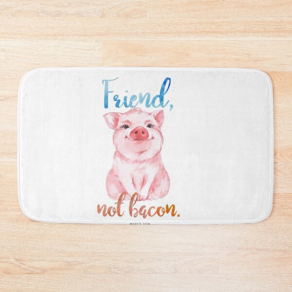 Item preview, Friend not Bacon - Go Vegan! designed and sold by WittyMillennial.