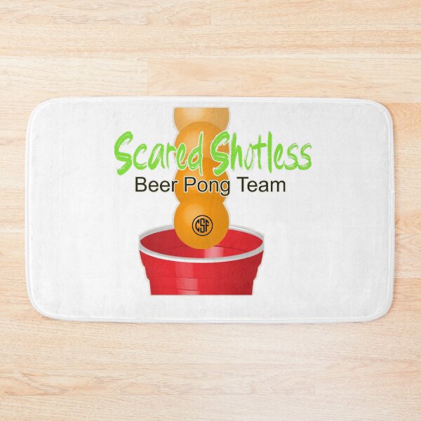Item preview, Scared Shotless - Beer Pong Team designed and sold by crazy-s-factory.