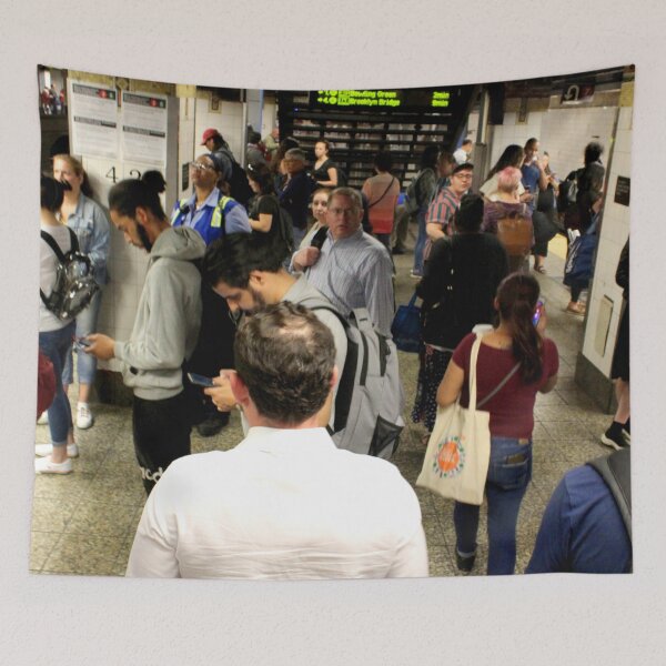 Item preview, People on the NYC Subway - No. 3 designed and sold by BritishYank.