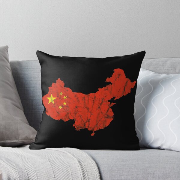 Item preview, China Silhouette Flag designed and sold by crizzinho.