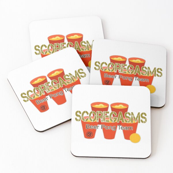 Item preview, Scoregasms - Beer Pong Team designed and sold by crazy-s-factory.