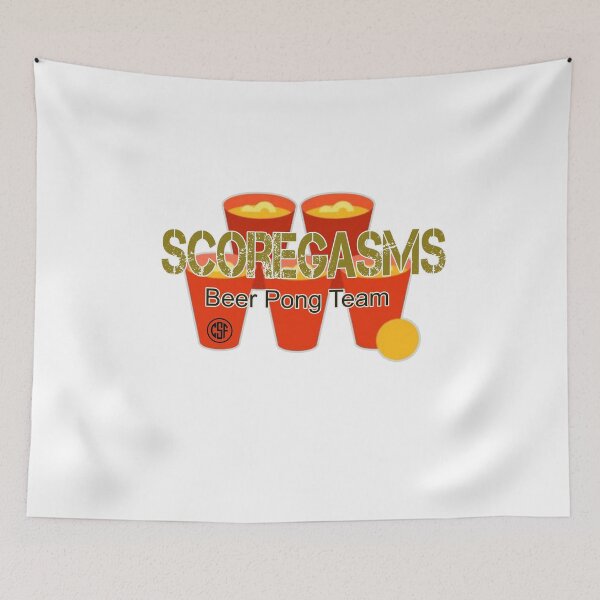 Item preview, Scoregasms - Beer Pong Team designed and sold by crazy-s-factory.
