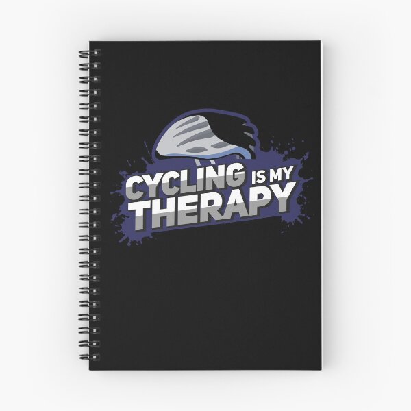 Artikelvorschau, Cycling Is My Therapy Fahrrad Rad Radsport Biker entworfen und verkauft von MooonTees.