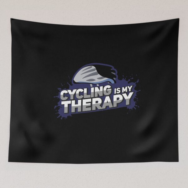 Item preview, Cycling Is My Therapy Bicycle Cycling Cycling Bike designed and sold by MooonTees.