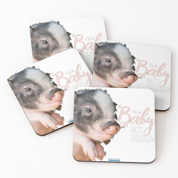 Item preview, Friend not Bacon - Go Vegan! designed and sold by WittyMillennial.