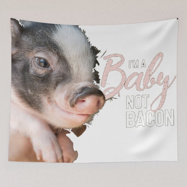 Item preview, Friend not Bacon - Go Vegan! designed and sold by WittyMillennial.
