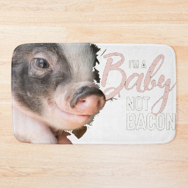 Item preview, Friend not Bacon - Go Vegan! designed and sold by WittyMillennial.
