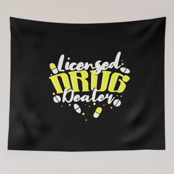 Item preview, Licensed Drug Dealer Pharmacist Pharmacy Pill designed and sold by MooonTees.