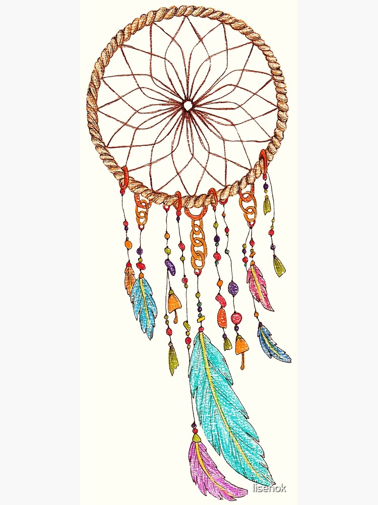 Dream Catcher Poster By Lisenok Redbubble