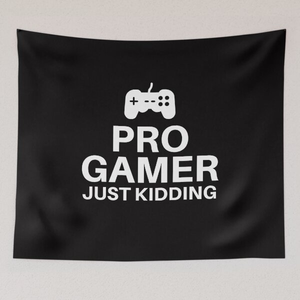 Item preview, Pro Gamer Joke Cute Funny Gift Sarcastic Happy Fun Gaming Game Computer Internet Online  designed and sold by EpsilonEridani.