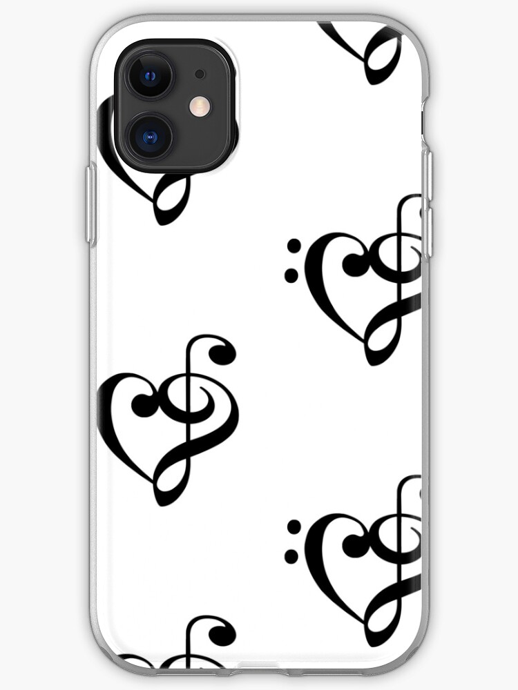 Bass Treble Heart Iphone Case Cover By Rjburke24 Redbubble bass treble heart iphone case cover by rjburke24 redbubble