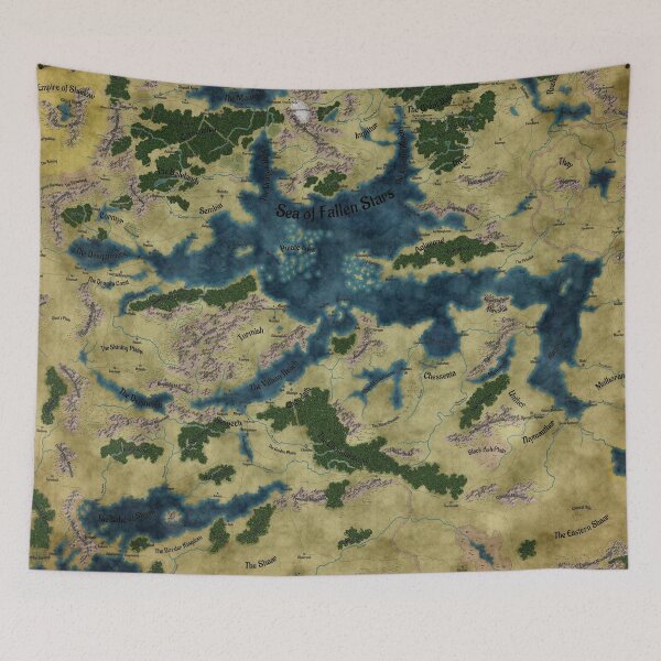 Item preview, The Sea of Fallen Stars designed and sold by Talion Design.