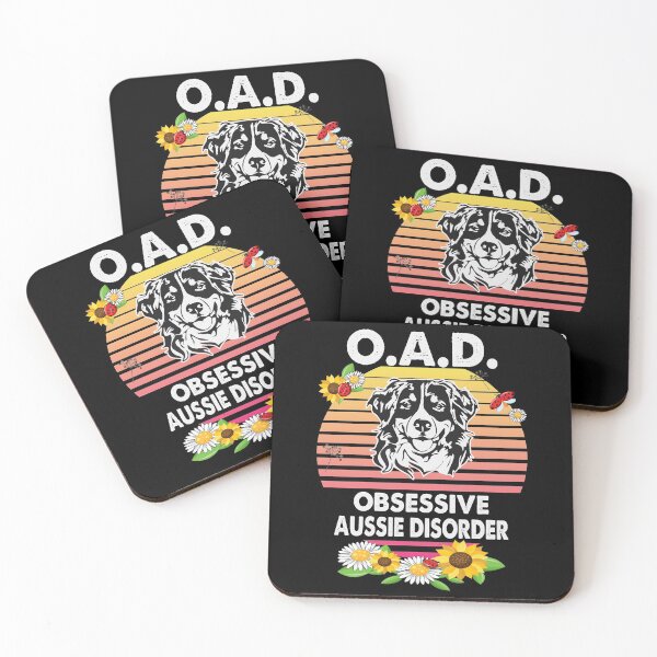 Item preview, Funny Australian Shepherd Lover Gift - OCD Gifts - Dog Owner Gifts - O.A.D. Obsessive Aussie Disorder designed and sold by kntranhoang.