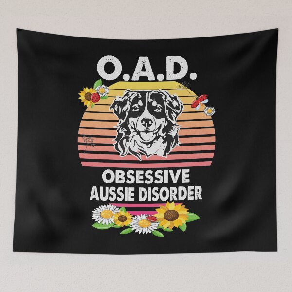 Item preview, Funny Australian Shepherd Lover Gift - OCD Gifts - Dog Owner Gifts - O.A.D. Obsessive Aussie Disorder designed and sold by kntranhoang.