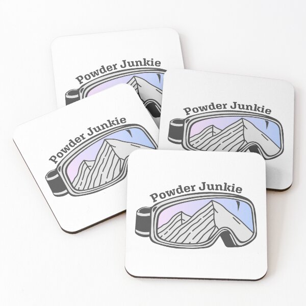 Item preview, Sunset Mountain Ski Goggles | Powder Junkie designed and sold by KlehmInTime.