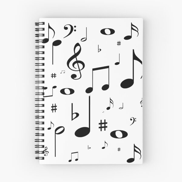 Item preview, Music notes black designed and sold by rjburke24.