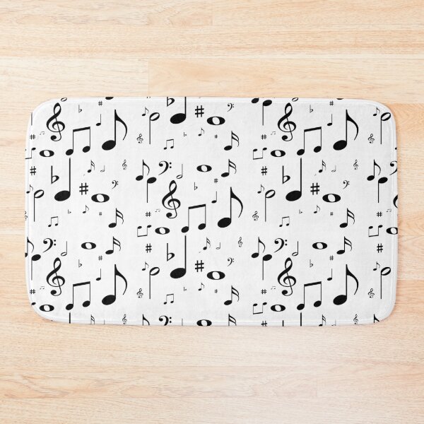 Item preview, Music notes black designed and sold by rjburke24.