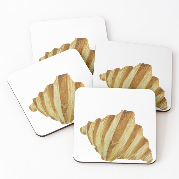 Item preview, Watercolor Croissant designed and sold by muralsbydiane.