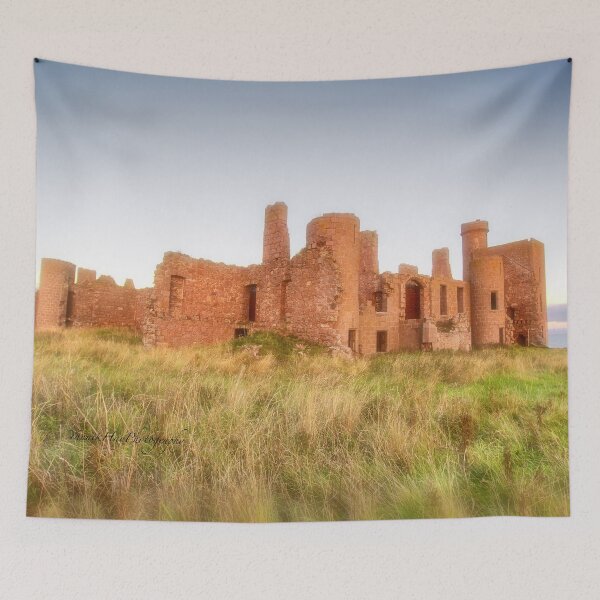 Item preview, New Slains Castle in Red Fescue Grasses (Cruden Bay, Aberdeenshire, Scotland) designed and sold by Yannik Hay.